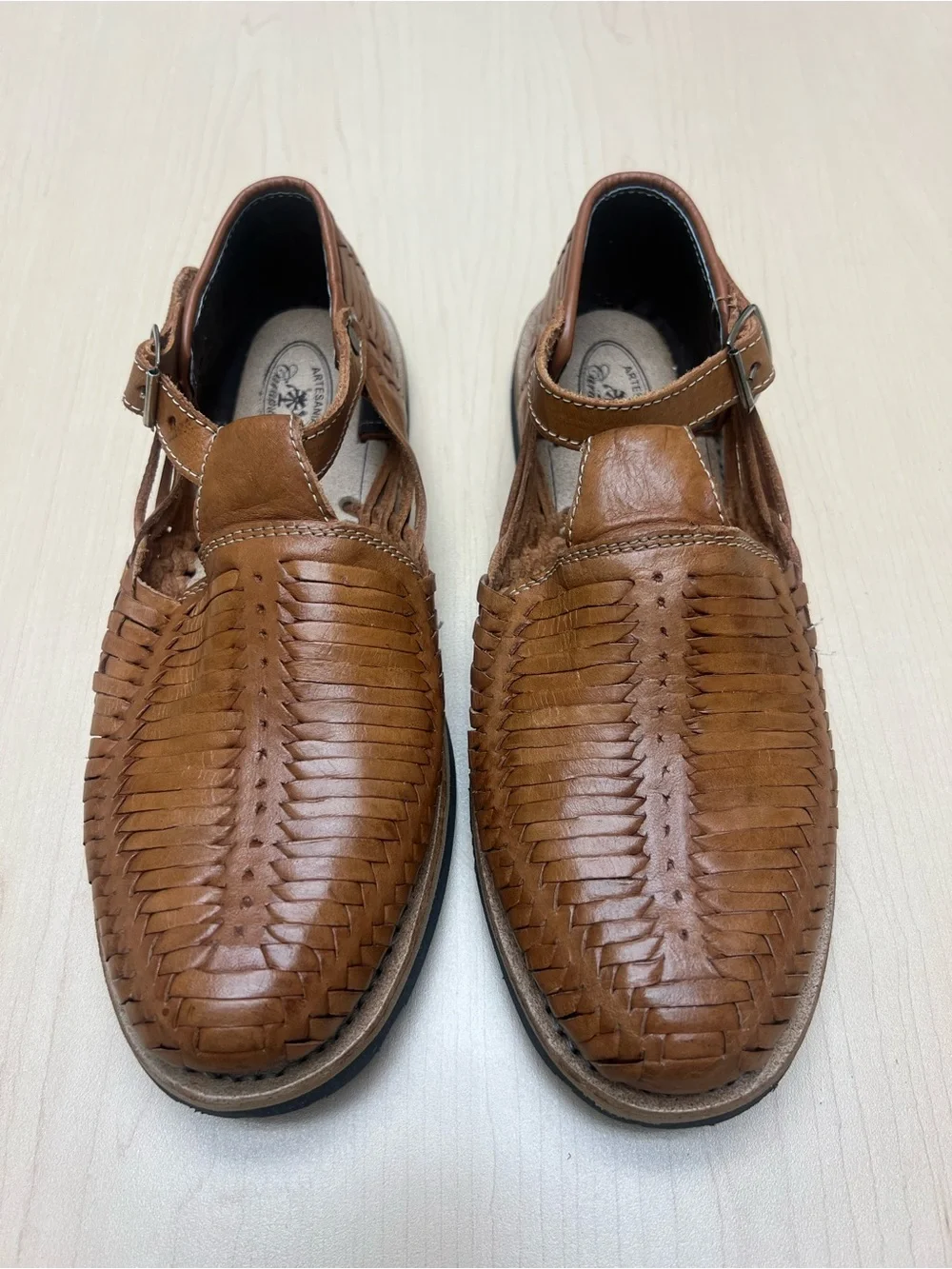 Handmade Mexican Leather Huarache Sandals Men’s US 9 New